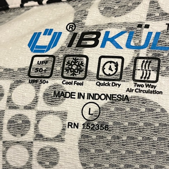 NWOT  IBKUL ELISE BLACK & WHITE Sleeveless Polo Golf Shirt - Picture 8 of 12